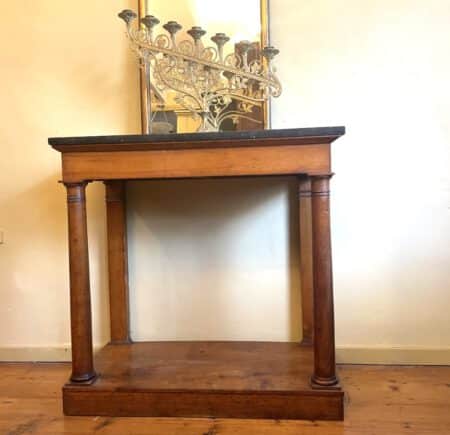 Trumeau Sidetable Kersenhout Empire - Afbeelding 2