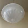Lamp Hanglamp art deco 1930 witte bol ufo vorm - Afbeelding 6