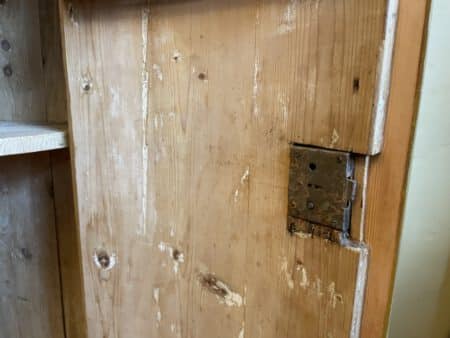 Oud Hollandse Hoekkast met bolle deuren - Afbeelding 14