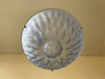Lamp Hanglamp Schaalllamp  Art Deco 1930 - Afbeelding 2