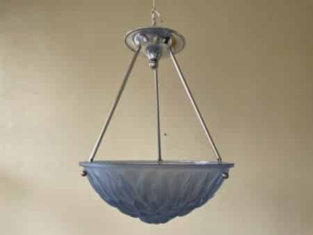Lamp Hanglamp Schaalllamp  Art Deco 1930 - Afbeelding 5