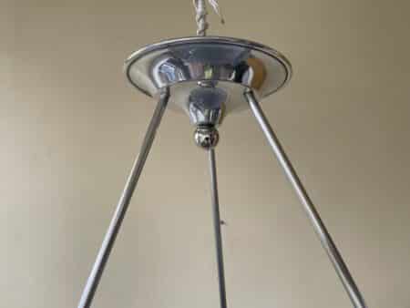 Lamp Hanglamp Schaalllamp  Art Deco 1930 - Afbeelding 7