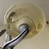 Plafondlamp Lamp  Art Deco 1930 Gele Schalen met Zeemeerminnen - Afbeelding 15