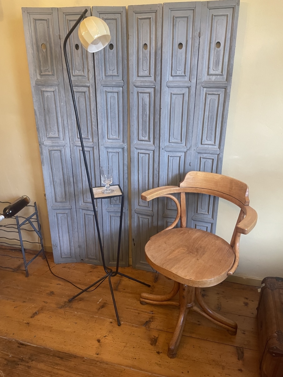 Staande Vloerlamp Schemerlamp Vintage - Afbeelding 17