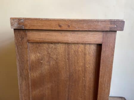 (Hang)Vitrinekastje Schoolkastje Verzamelkastje Art Deco - Afbeelding 13
