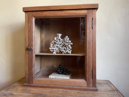 (Hang)Vitrinekastje Schoolkastje Verzamelkastje Art Deco