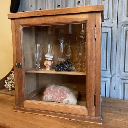 (Hang)Vitrinekastje Schoolkastje Verzamelkastje Art Deco