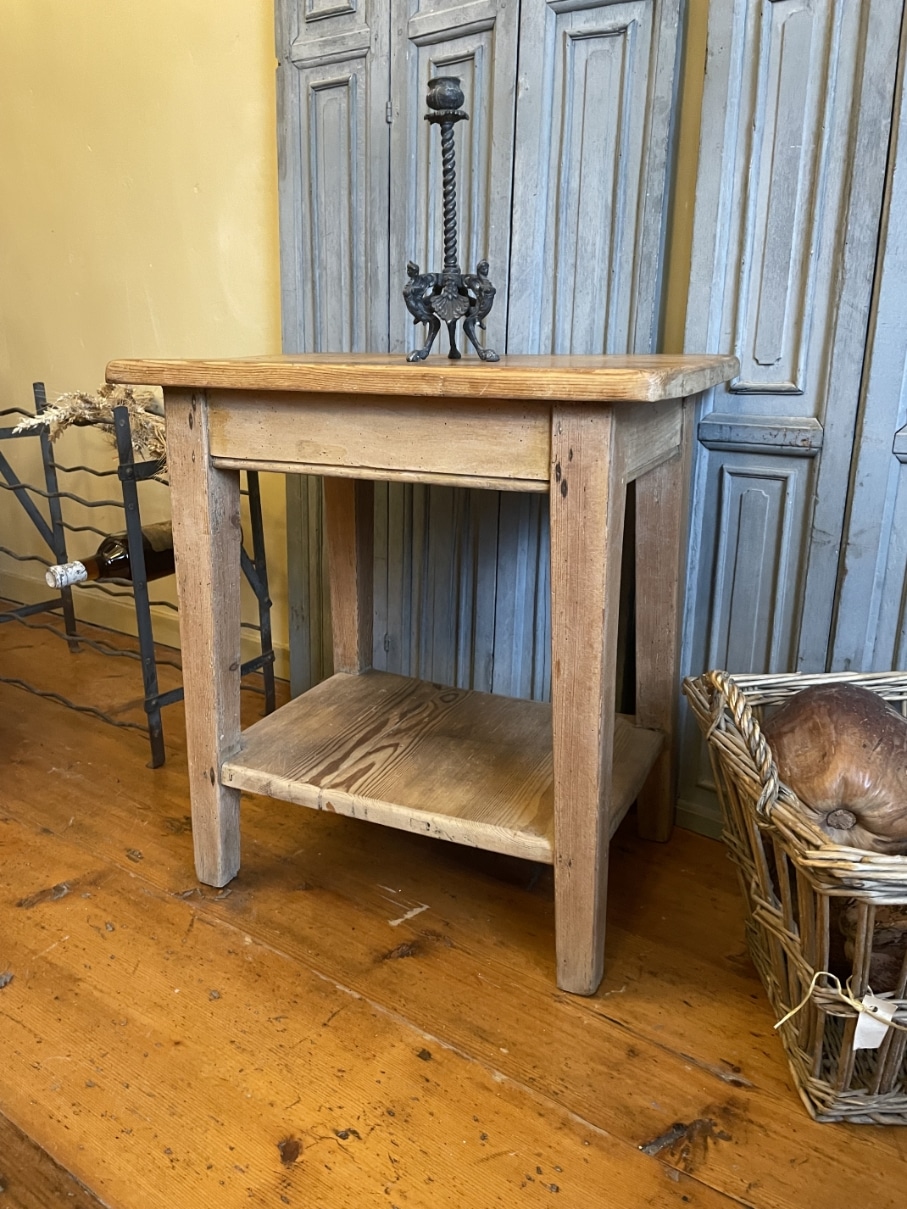 Tafeltje Bijzettafeltje dubbel plateau - Afbeelding 11