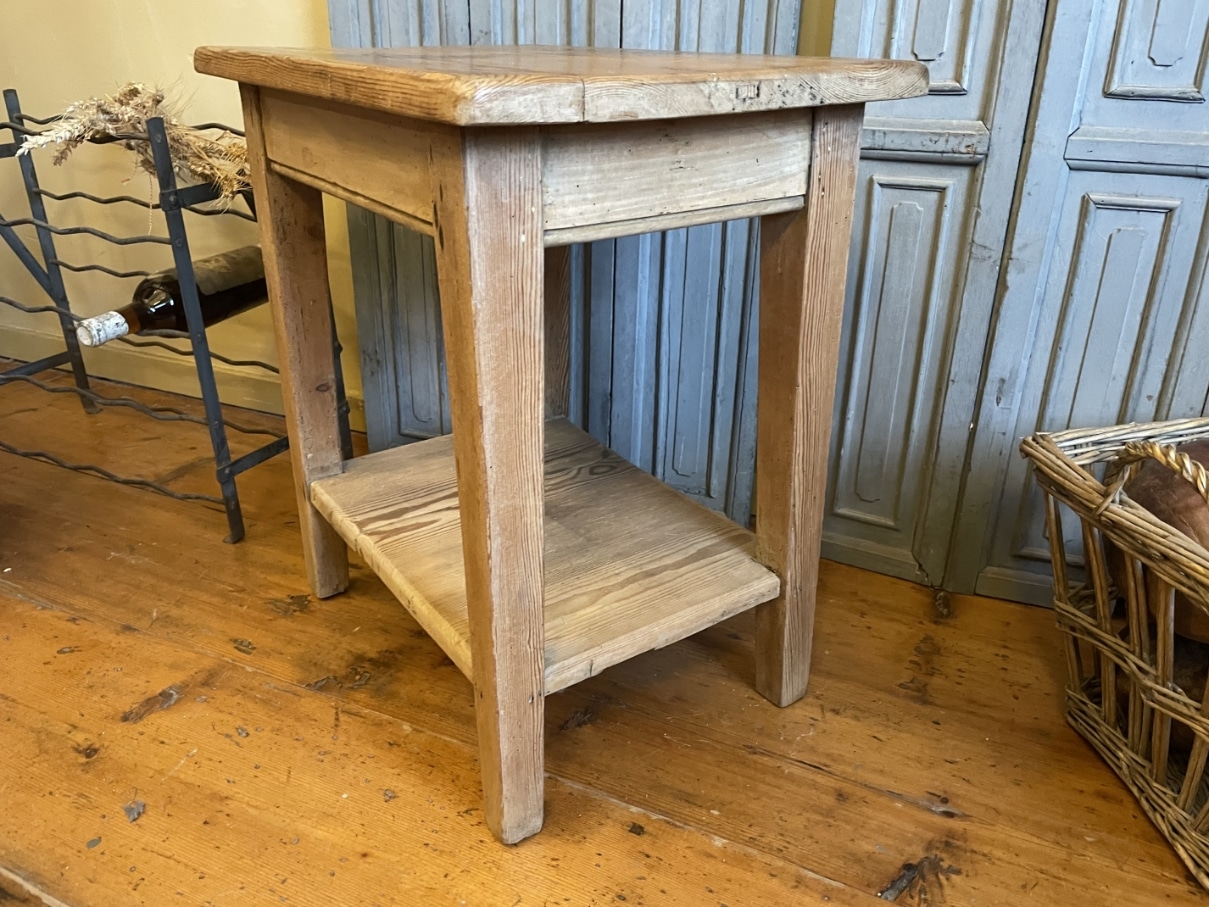 Tafeltje Bijzettafeltje dubbel plateau - Afbeelding 4