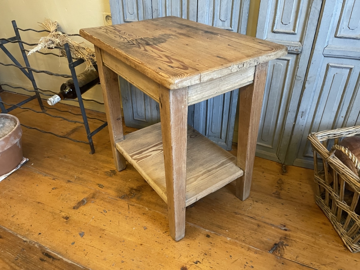 Tafeltje Bijzettafeltje dubbel plateau - Afbeelding 5