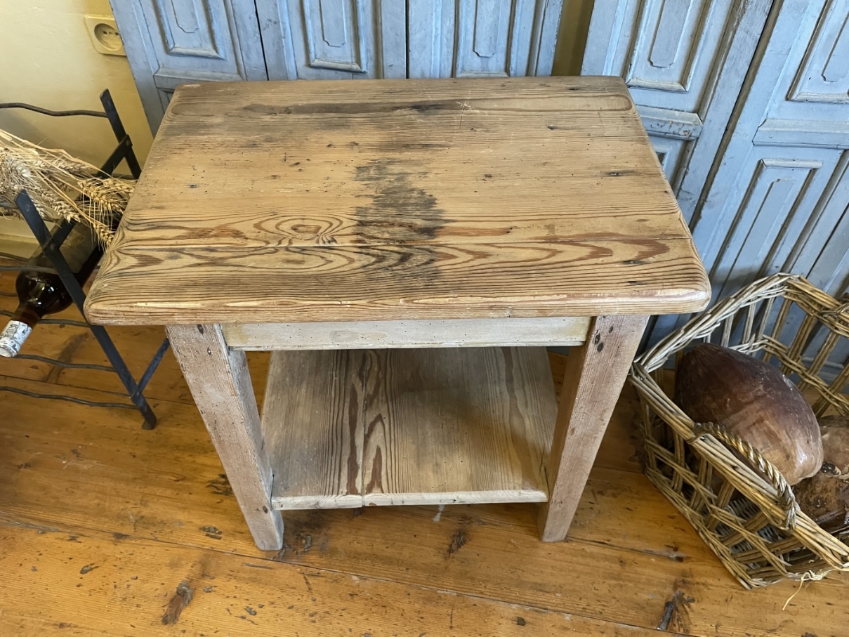 Tafeltje Bijzettafeltje dubbel plateau - Afbeelding 8