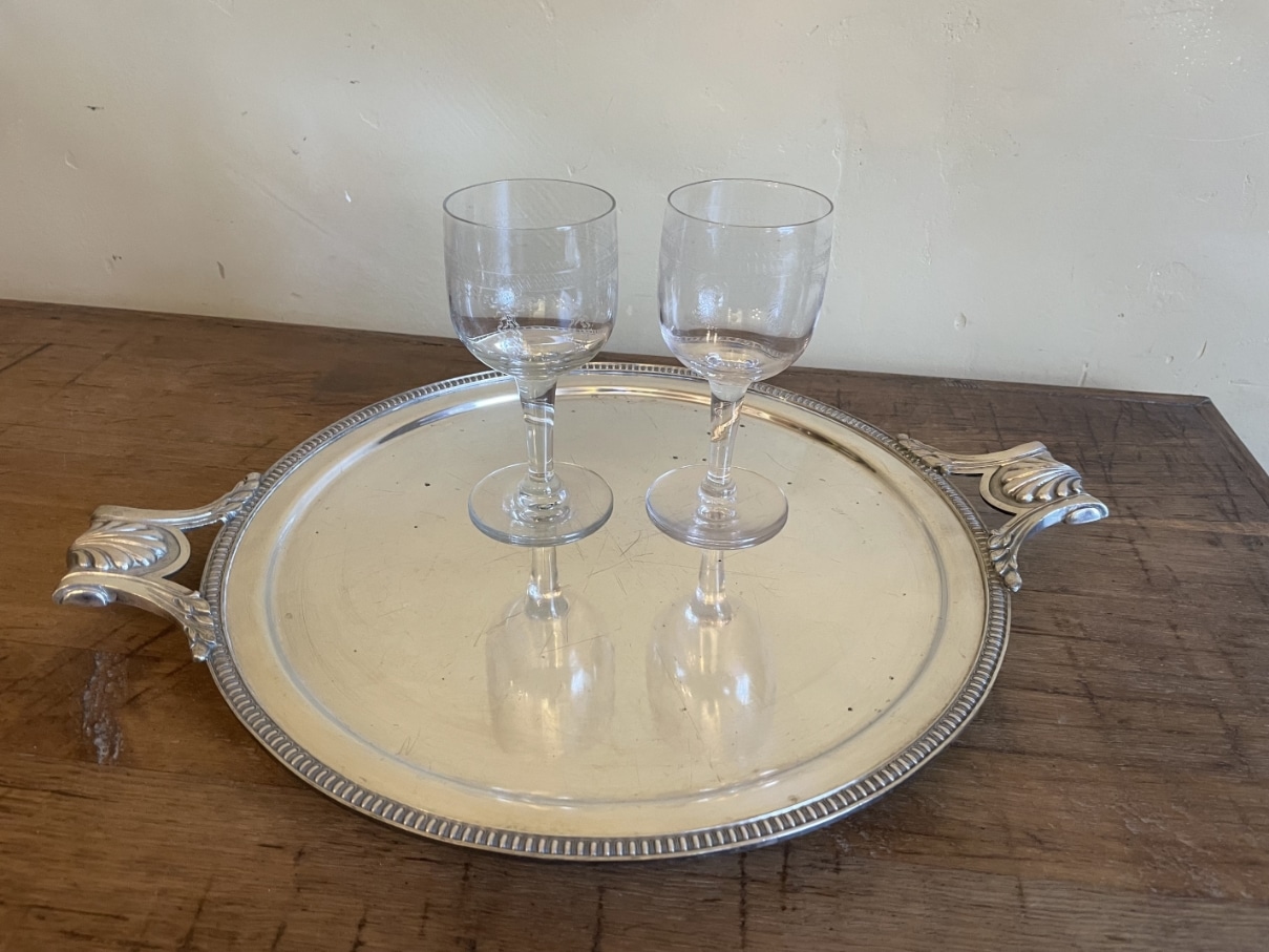 Dienblad Serveerschaal Silver Plated