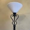 Vloerlamp Schemerlamp jaren 40 Vintage