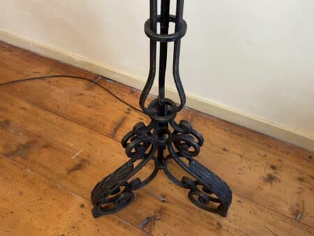 Vloerlamp Schemerlamp jaren 40 Vintage - Afbeelding 8