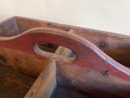 Houten Bakje Kistje met handvat Poetsbakje - Afbeelding 7