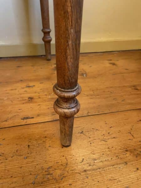 Tafeltje Keukentafeltje Werktafel Eiken - Afbeelding 11