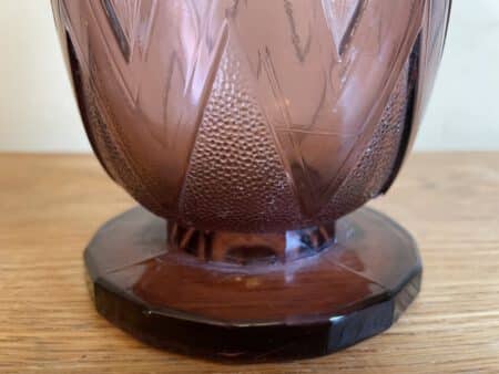 Vaas Art Deco Val Saint Lambert/Luxval - Afbeelding 4