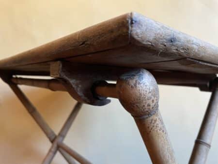 Klaptafel Bijzettafel Faux Bamboe - Afbeelding 7