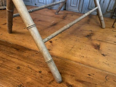 Klaptafel Bijzettafel Faux Bamboe - Afbeelding 12