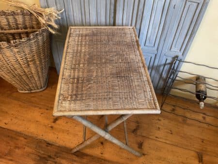 Klaptafel Bijzettafel Faux Bamboe - Afbeelding 6