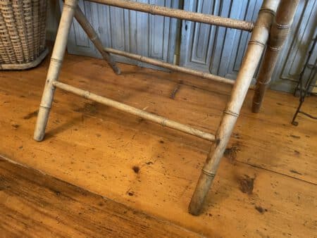 Klaptafel Bijzettafel Faux Bamboe - Afbeelding 8