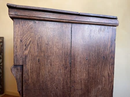 19e eeuwse oud Hollandse Kast Eiken - Afbeelding 15