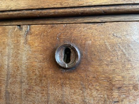 19e eeuwse oud Hollandse Kast Eiken - Afbeelding 9