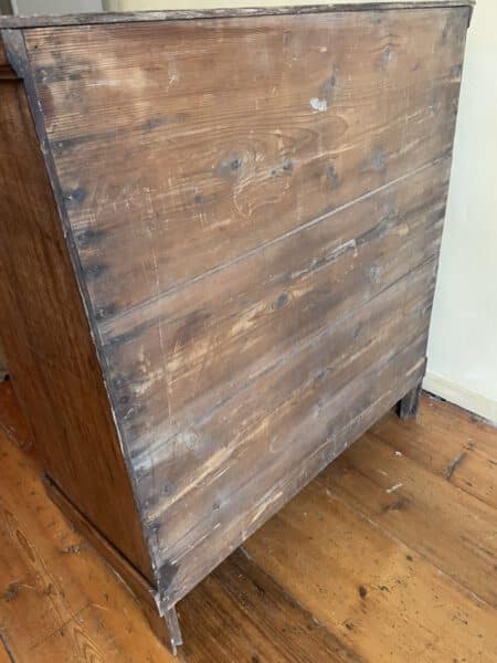 19e eeuws Oud Hollandse Ladenkast Commode Shabby Chic - Afbeelding 18