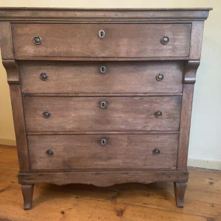 19e eeuws Oud Hollandse Ladenkast Commode Shabby Chic