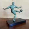 Beeldje Voetbalspeler Art Deco 1930 - Afbeelding 6