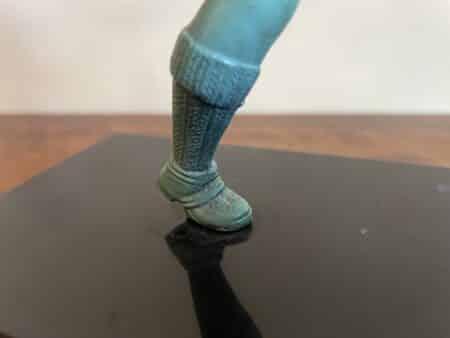 Beeldje Voetbalspeler Art Deco 1930 - Afbeelding 10
