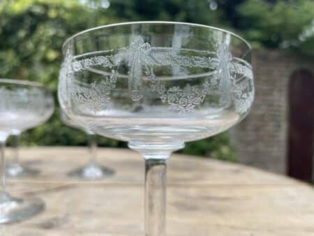 9 x Feestelijke Champagne Coupes Glazen - Afbeelding 3