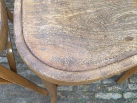 7x Baumann Bistro Stoelen jaren 50 - Afbeelding 7