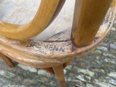 7x Baumann Bistro Stoelen jaren 50 - Afbeelding 8