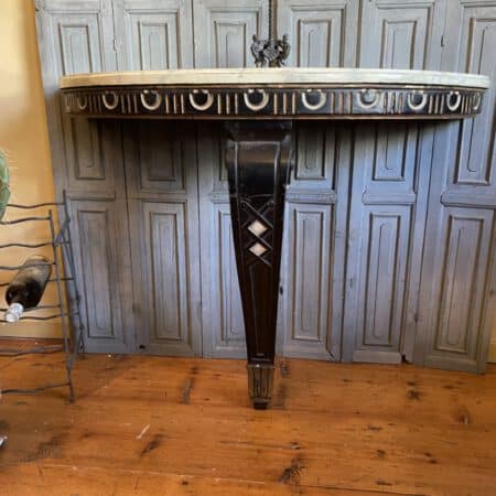 Side Table Consoletafel Faux Marbre