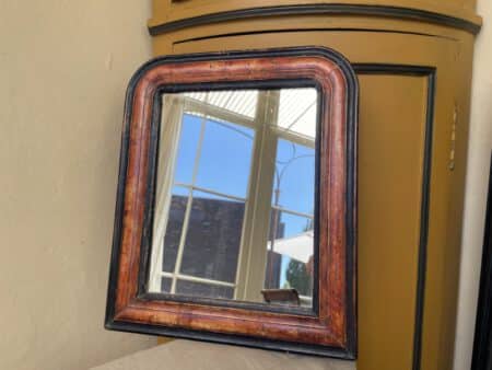 Spiegeltje Gehout Louis Philippe 40 cm. - Afbeelding 10