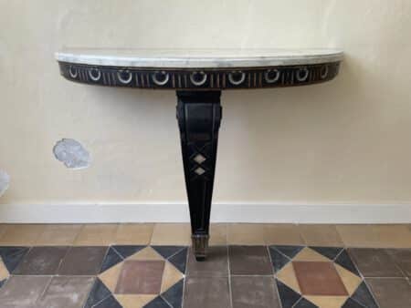 Side Table Consoletafel met Faux Marbre - Afbeelding 19