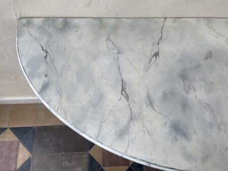 Side Table Consoletafel met Faux Marbre - Afbeelding 5