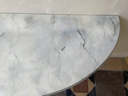Side Table Consoletafel met Faux Marbre - Afbeelding 7