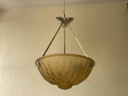 Lamp Hanglamp Schaallamp Art Deco 1930 model Artisjok