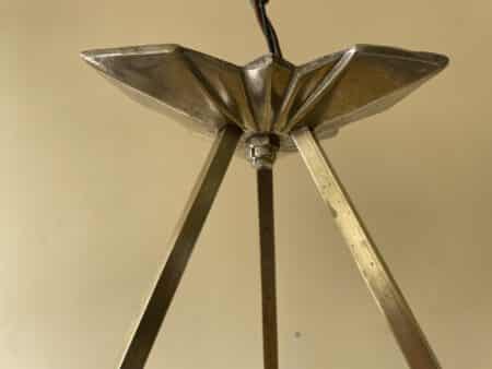 Lamp Hanglamp Schaallamp Art Deco 1930 model Artisjok - Afbeelding 5