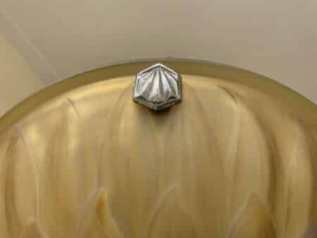 Lamp Hanglamp Schaallamp Art Deco 1930 model Artisjok - Afbeelding 9