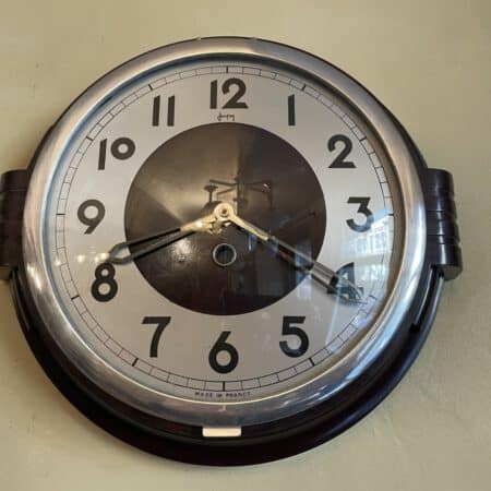 Wandklok Keukenklok Klok Art Deco 1930 Bakeliet