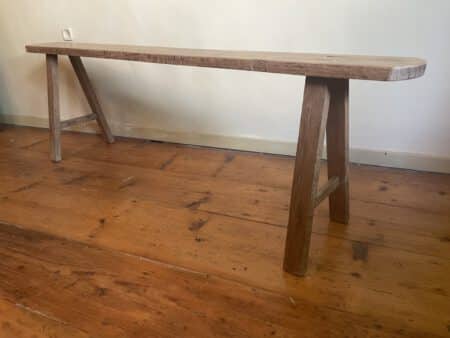 Lange Ranke Bank Kerkbank 153 cm. - Afbeelding 2