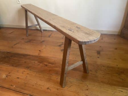 Lange Ranke Bank Kerkbank 153 cm. - Afbeelding 7