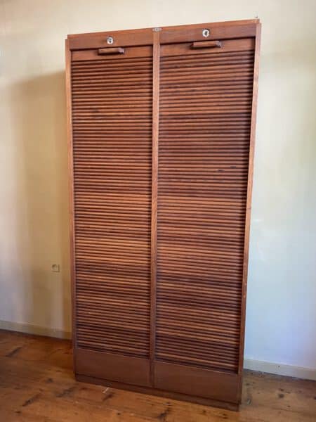 Rolluikkast Archiefkast Muziekkast 180 cm. Gradiam - Afbeelding 2