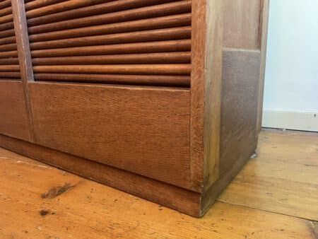 Rolluikkast Archiefkast Muziekkast 180 cm. Gradiam - Afbeelding 15