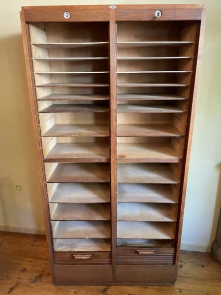 Rolluikkast Archiefkast Muziekkast 180 cm. Gradiam - Afbeelding 16