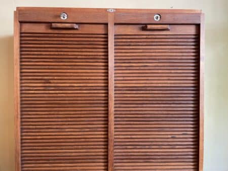 Rolluikkast Archiefkast Muziekkast 180 cm. Gradiam - Afbeelding 3