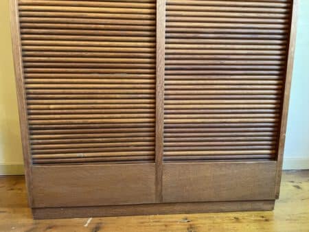 Rolluikkast Archiefkast Muziekkast 180 cm. Gradiam - Afbeelding 4
